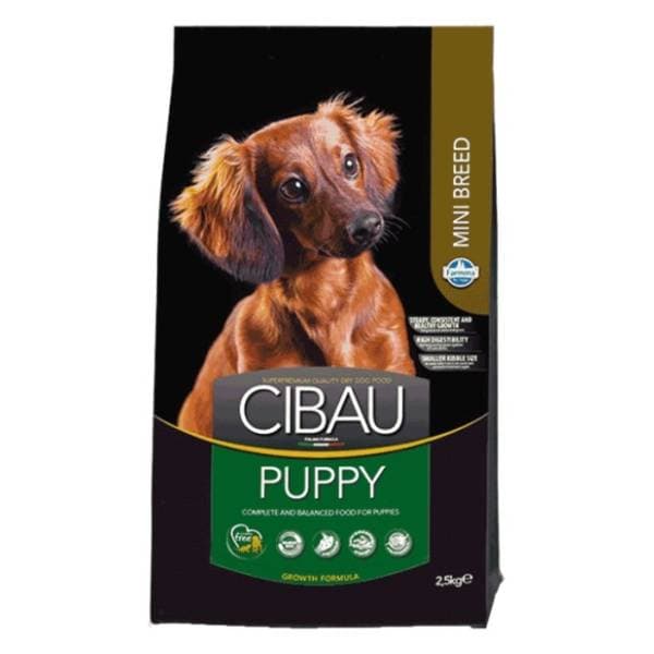 CIBAU Mini puppy hrana za pse piletina 2,5kg 0