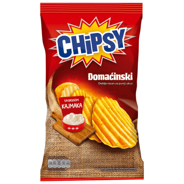 Čips MARBO Chipsy domaćinski kajmak 145g 0