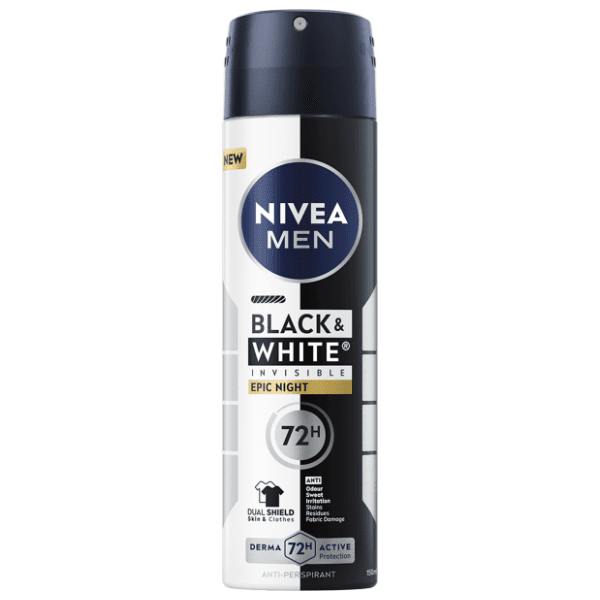 Dezodorans NIVEA Men black & white epic night 150ml 0
