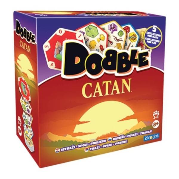 Društvena igra Dobble Catan 0