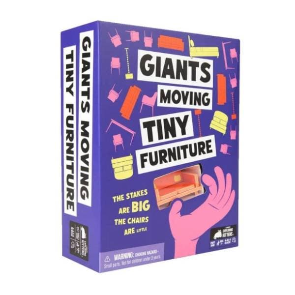 Društvena igra Giants moving tiny furniture EXPLODING KITTENS 0