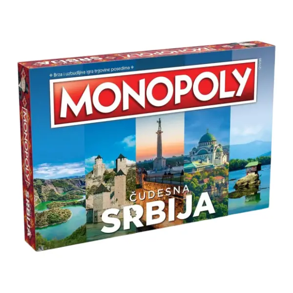 Društvena igra Monopoly čudesna Srbija HASBRO 0