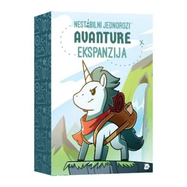 Društvena igra Nestabilni jednorozi ekspanzija avanture 0