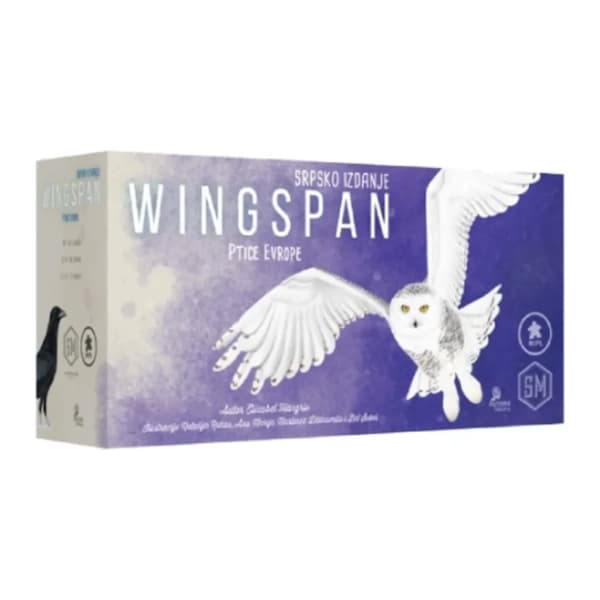 Društvena igra Wingspan ptice Evrope 0