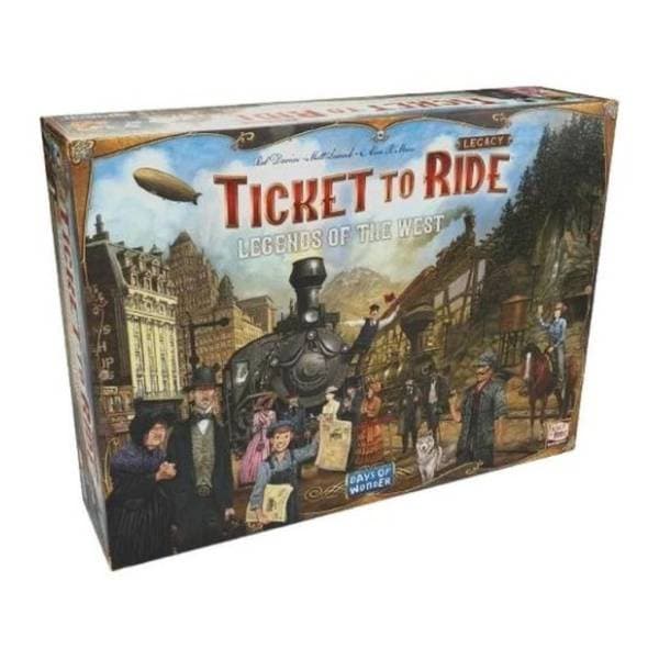 Društvena igra Ticket to ride legacy Legends of the West 0