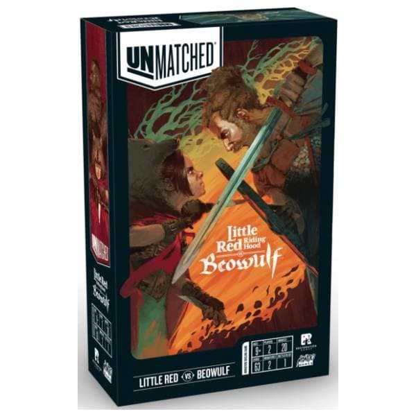 Društvena igra Unmatched little red riding hood vs beowulf 0