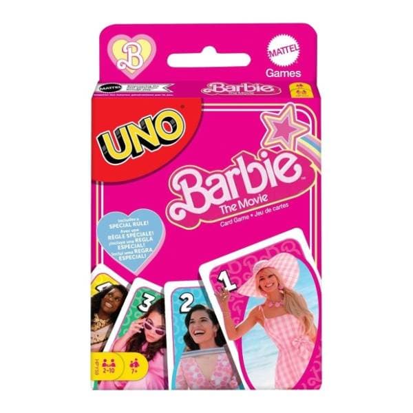 Društvena igra Uno Barbie MATTEL 0