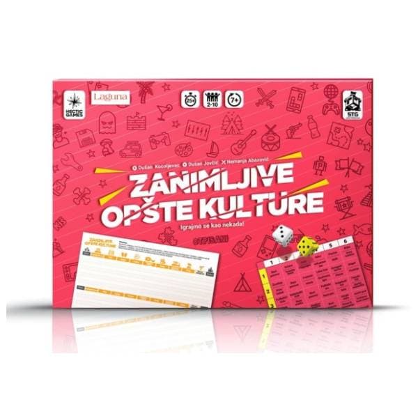 Društvena igra Zanimljive opšte kulture 0
