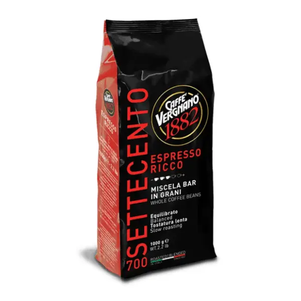 Espresso kafa VERGNANO Ricco 700 u zrnu 1kg 0