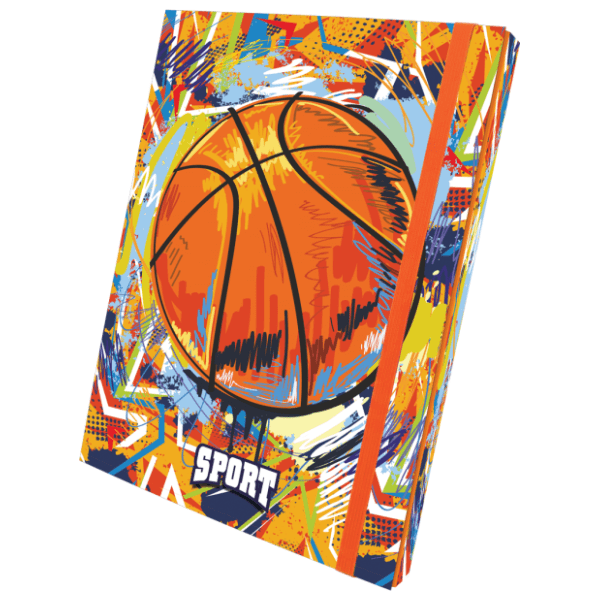 Fascikla sa gumom OPTIMUM 3D Box basket 0