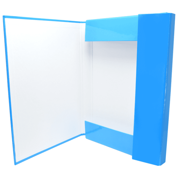 Fascikla sa gumom OPTIMUM 3D Box plava 1