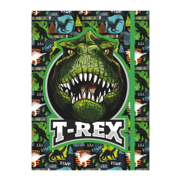 Fascikla sa gumom OPTIMUM 3D Box T-Rex 0