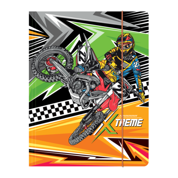 Fascikla sa gumom OPTIMUM 3D Lux motor extreme 0