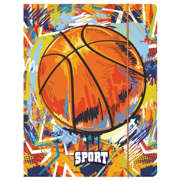 Fascikla sa gumom OPTIMUM Lux basket 0