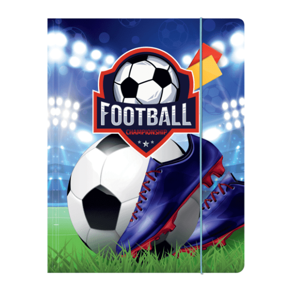 Fascikla sa gumom OPTIMUM Lux football 0