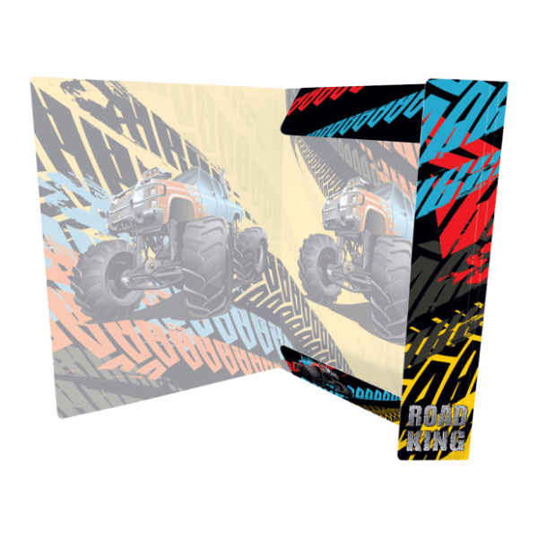 Fascikla sa gumom OPTIMUM Lux road king 1