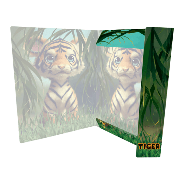 Fascikla sa gumom OPTIMUM Lux tiger 1