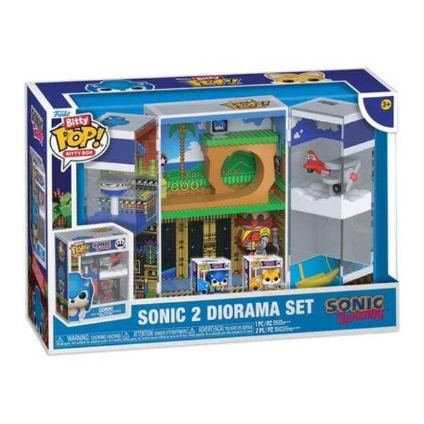 Figura Bitty Boxes Sonic 2 Diorama Set FUNKO 1