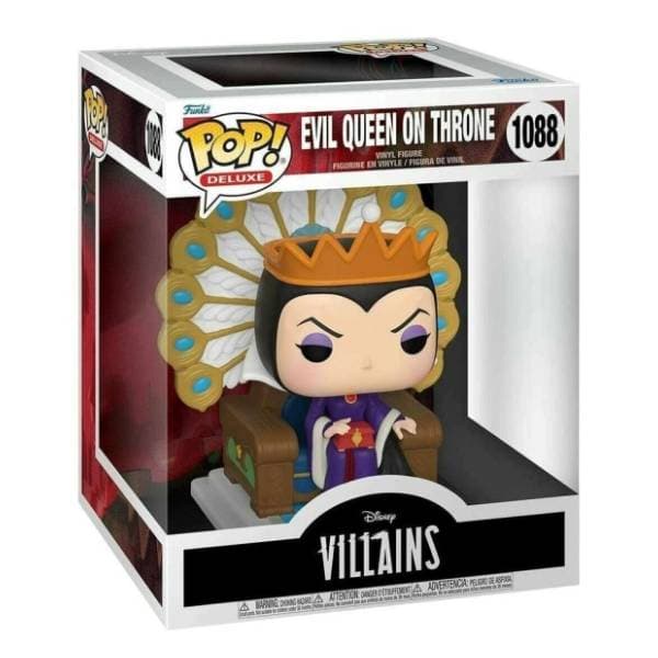 Figura Villains Evil Queen On Throne FUNKO 0