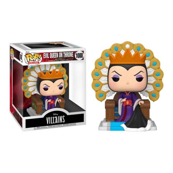 Figura Villains Evil Queen On Throne FUNKO 2
