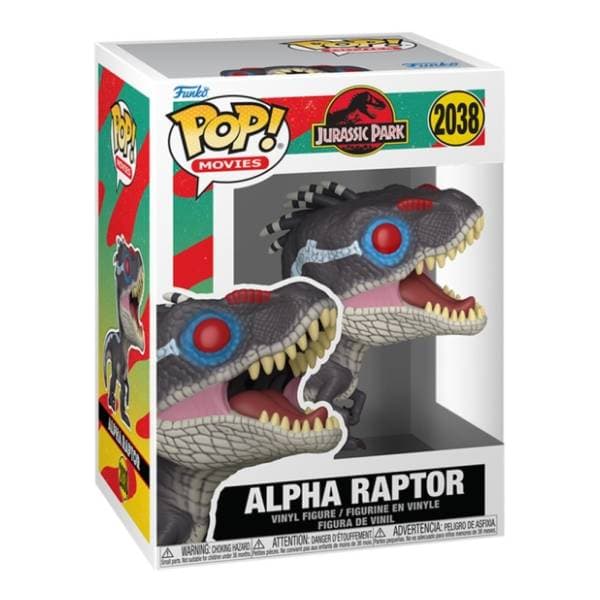Figura Alpha Raptor Jurassic Park S3 FUNKO 0