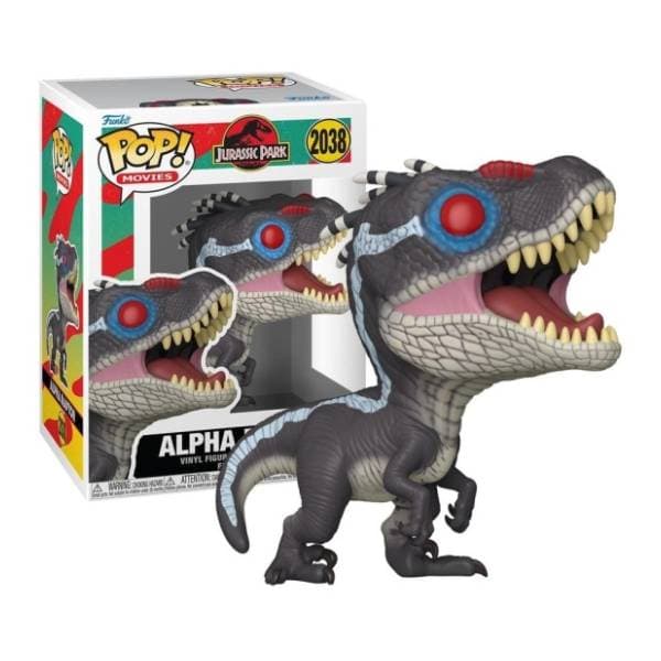 Figura Alpha Raptor Jurassic Park S3 FUNKO 2
