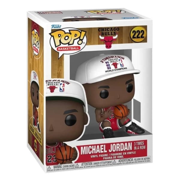 Figura Michael Jordan 3x in a row Chicago Bulls NBA FUNKO 0
