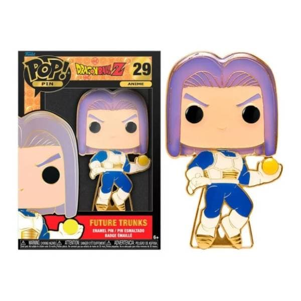 Figura Future Trunks Pin Anime DBZ FUNKO 1