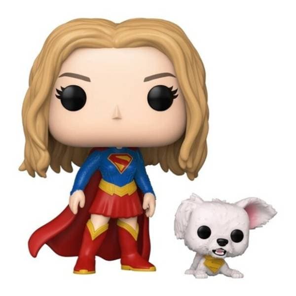 Figura Supergirl W/ Puppy Krypto FUNKO 1