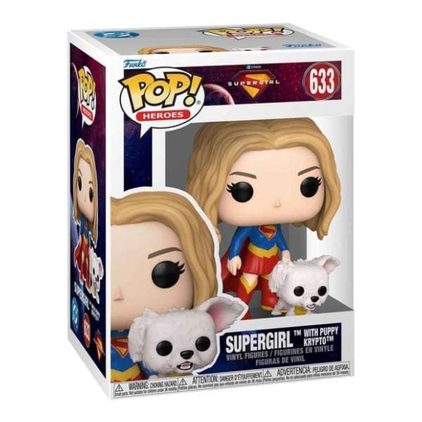 Figura Supergirl W/ Puppy Krypto FUNKO 0