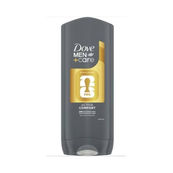 Gel za tuširanje DOVE Men+ care active comfort Fifa 400ml 0