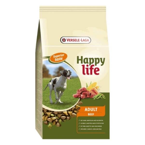 HAPPY LIFE Adult hrana za pse govedina 3kg 0