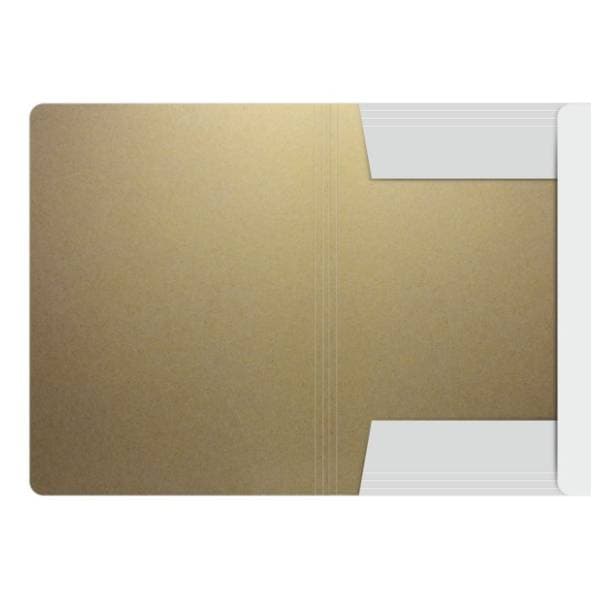 Hromokartonska fascikla OPTIMUM bela 230g 2