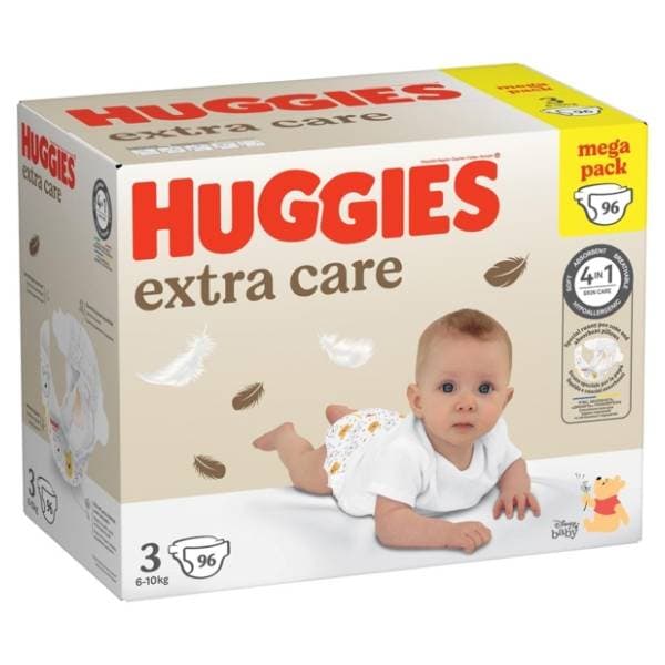 HUGGIES pelene extra care 3 96kom 0