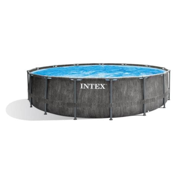 INTEX bazen 457x122cm Greywood Prism Frame 0