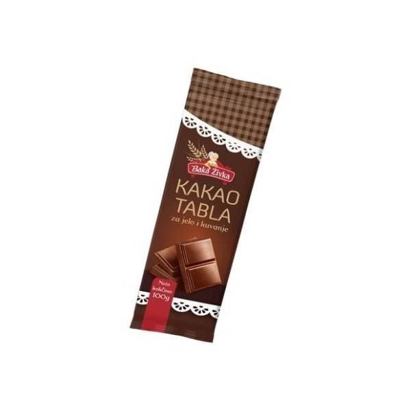 Kakao tabla BAKA ŽIVKA 100g 0