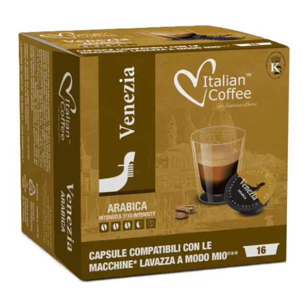 Kapsule ITALIAN COFFEE A Modo Mio Venezia Arabica 16kom 0