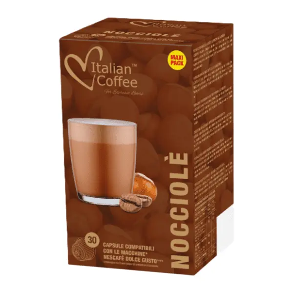 Kapsule ITALIAN COFFEE Cappuccino alla Nocciola 30kom 0