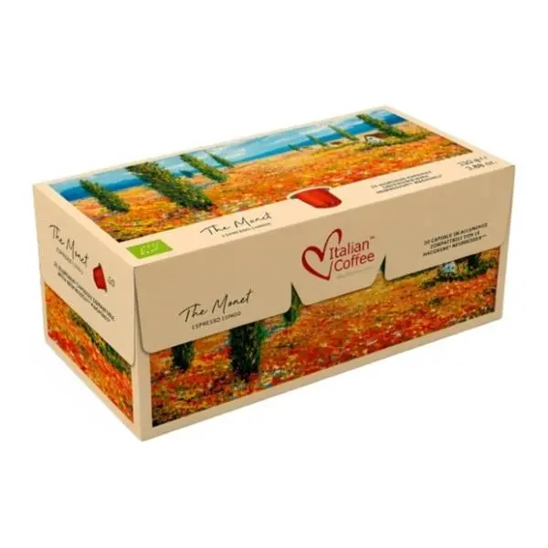 Kapsule ITALIAN COFFEE Monet Lungo 20kom 0