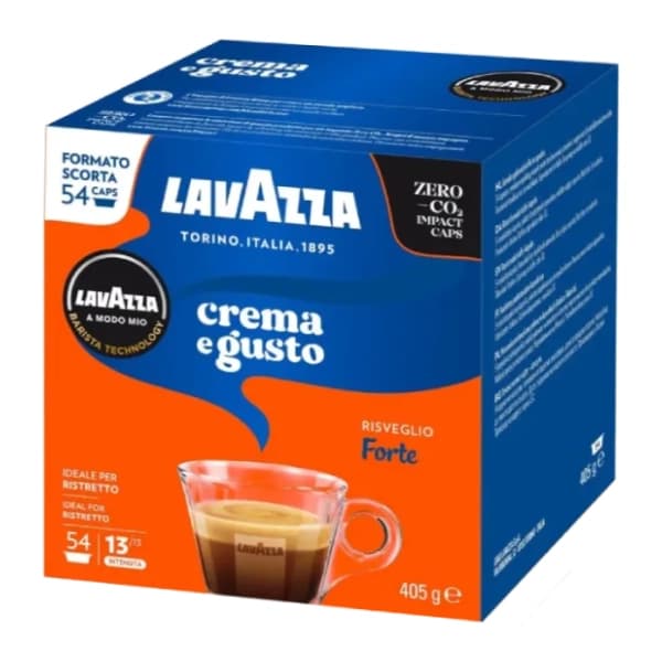 Kapsule LAVAZZA A Modo mio Crema e Gusto forte 54kom 0