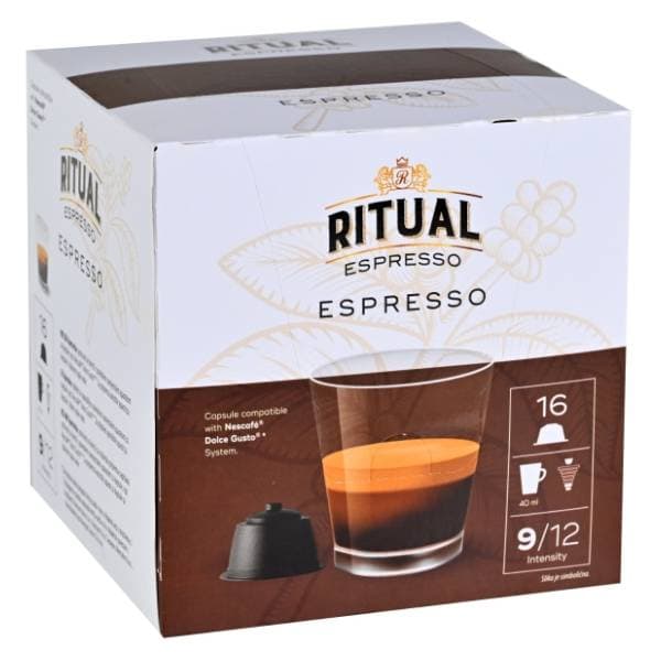 Kapsule RITUAL espresso 120g 16kom 0