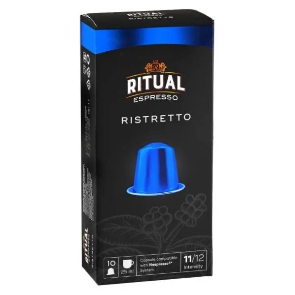 Kapsule RITUAL Ristretto 10kom 0