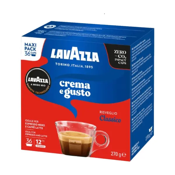 Kapsule LAVAZZA A Modo mio Crema e Gusto classico 36kom 0