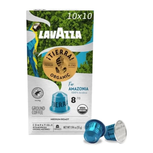 Kapsule LAVAZZA iTierra Amazonia Nespresso 100kom 0