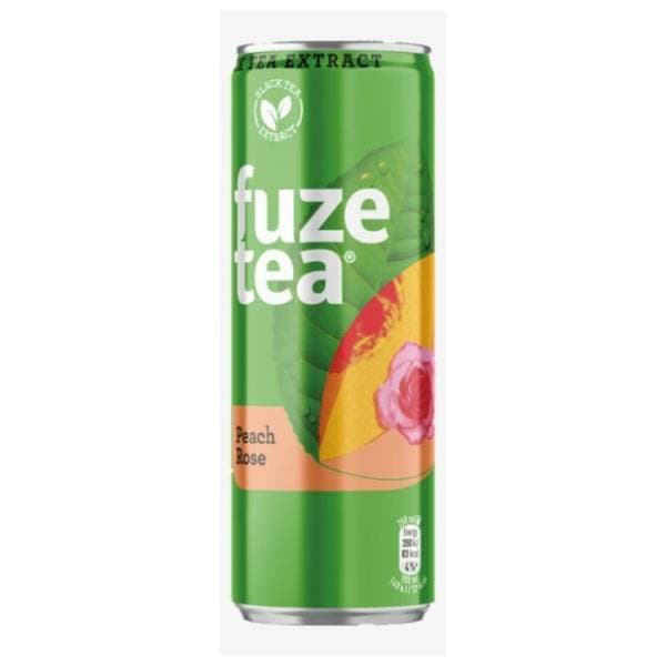 Ledeni čaj FUZE TEA breskva ruža 250ml 0