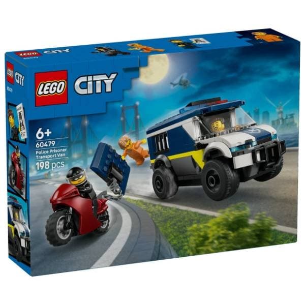 LEGO City policijski kombi za prevoz zatvorenika 60479 0