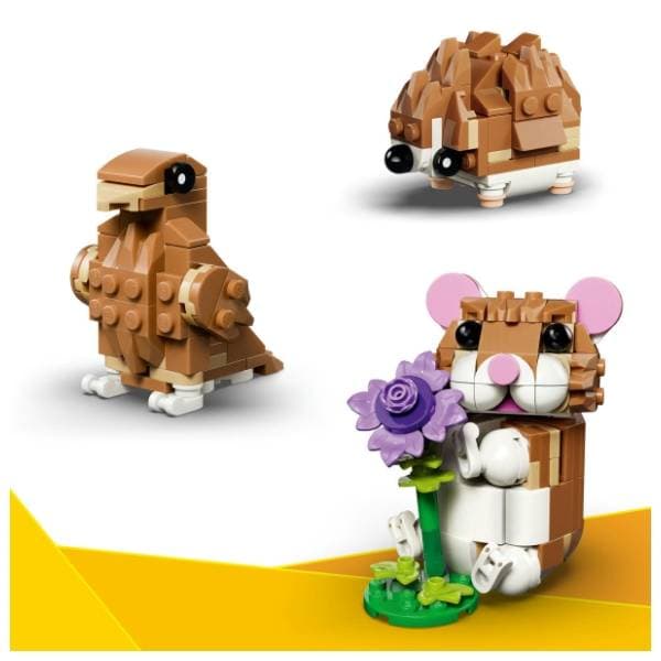 LEGO Creator 3in1 slatki hrčak sa cvetom 31376 3