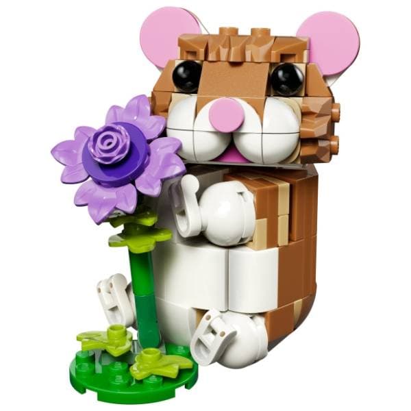 LEGO Creator 3in1 slatki hrčak sa cvetom 31376 1