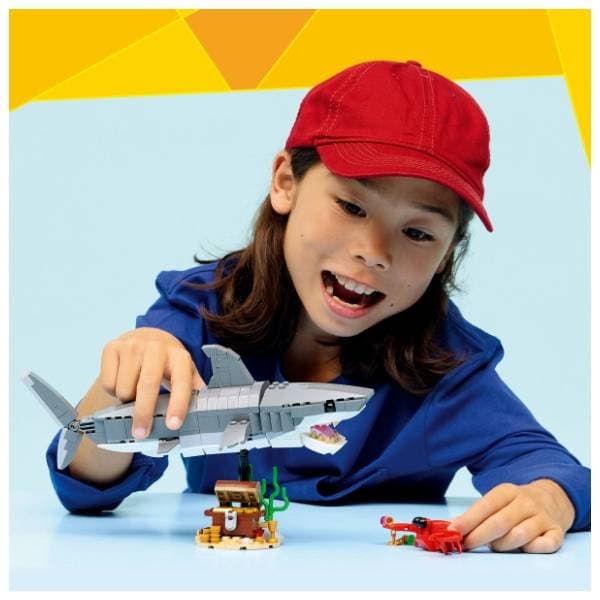 LEGO Creator 3u1 strašna ajkula i kovčeg sa blagom 31381 3