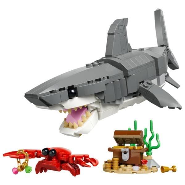 LEGO Creator 3u1 strašna ajkula i kovčeg sa blagom 31381 1